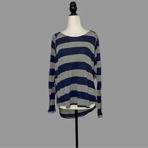 🤎🤎 Enti Long Sleeve Shirt Tshirt Striped Horizontal Stripes